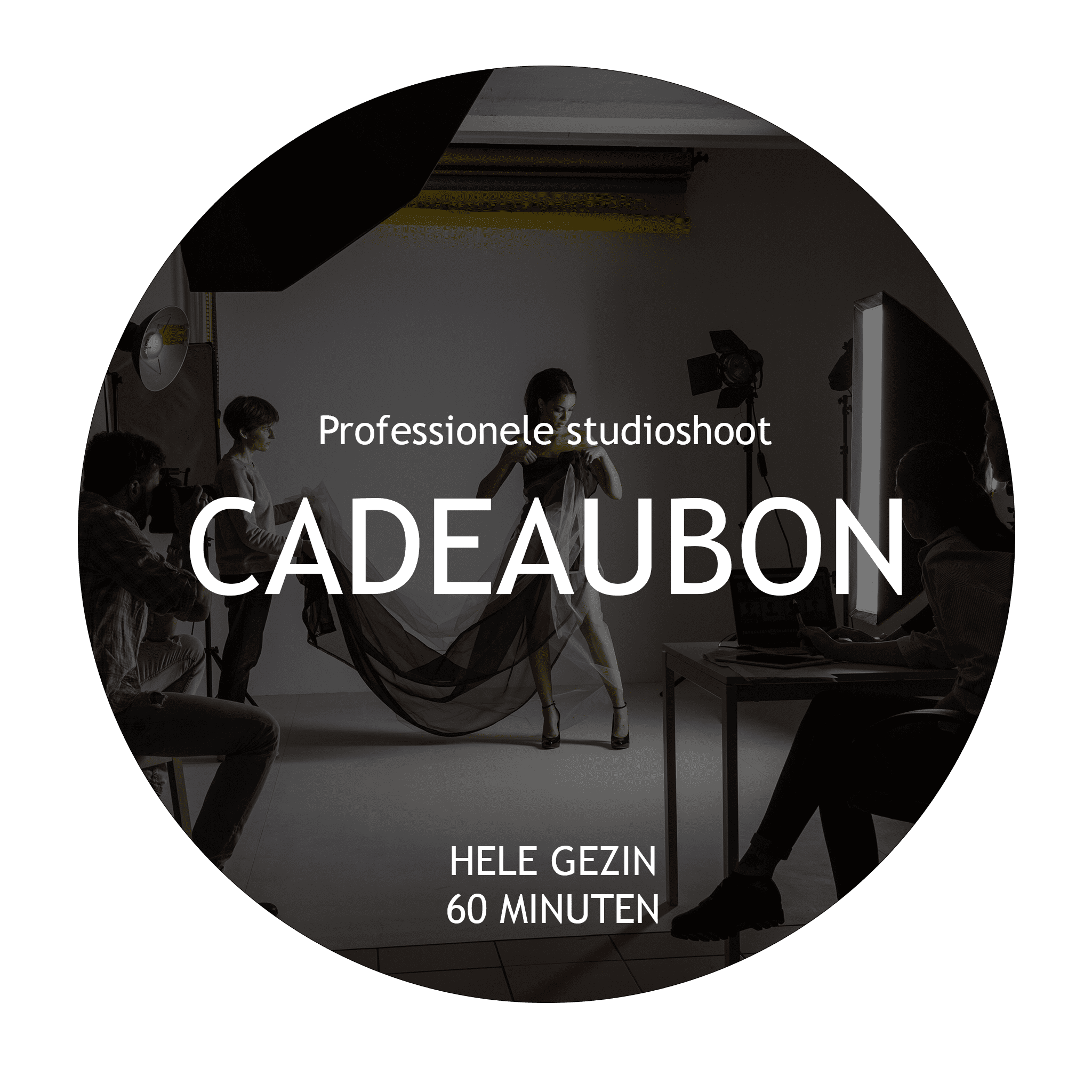 Cadeaubon Professionele studioshoot hele gezin